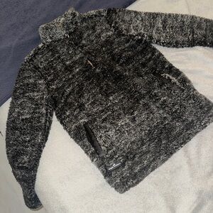 Simply Southern soft jacket, black white and grey color